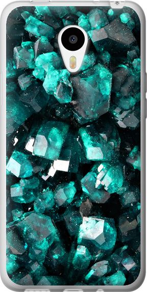 Чехол на Meizu M1/M1 mini Кристаллы 2 "3674u-188-17620"