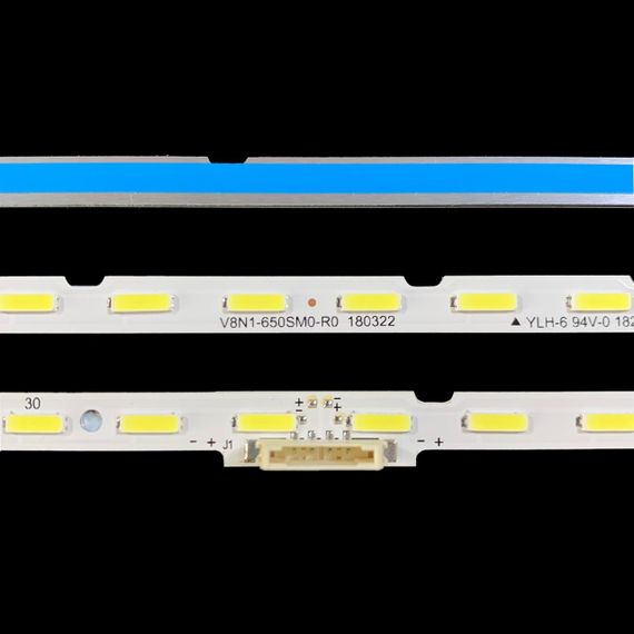 LED підсвітка Samsung TV 65" AOT-65 7020 V8N1-650SM0-R0 (BN96-45635A LM41-00614A) 2шт. | Зображення 1
