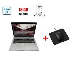 Ультрабук HP EliteBook 850 G5 / 15.6" (1920x1080) IPS / Intel Core i7-8550U (4 (8) ядра по 1.8 - 4.0 GHz) / 16 GB DDR4 / 256 GB SSD / Intel UHD Graphics 620 / WebCam б/в + Подарунок Мишка та килимок