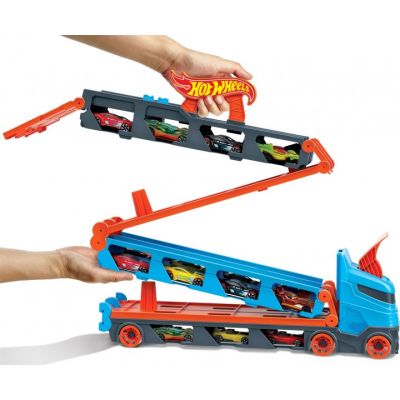 Игровой набор Hot Wheels Грузовик-транспортер &quot;Супергонки&quot; (GVG37) | Зображення 3