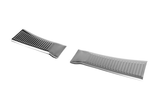 Накладка на задній поріг Carmos (нерж, матовий) для Suzuki SX4 S-Cross 2021- рр | Зображення 1