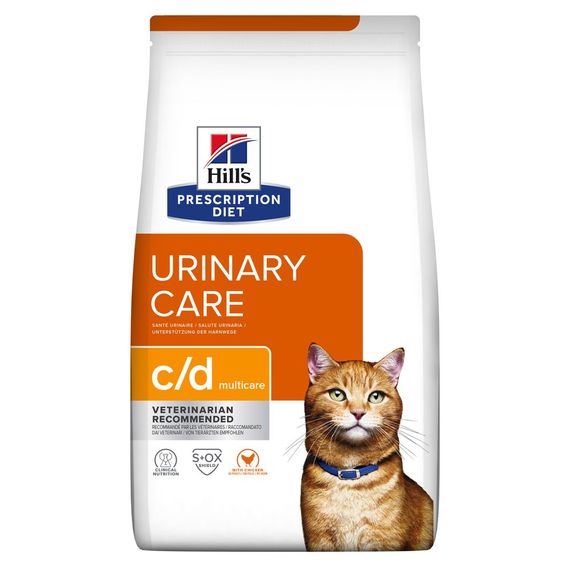 Корм Hill's Prescription Diet Feline C/D Multicare сухой для лечения заболеваний мочевыводящих путей кошек 3 кг