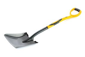 Лопата с фибергласовой ручкой совковая 230×280×1050мм СИЛА