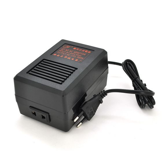 Перетворювач напруги Input 220 V / Output 110V, + універсальна розетка