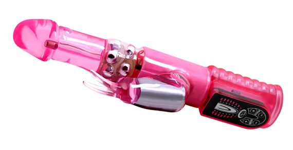 Вібратор із стимулятором клітора та функцією ротації BAILE - Pleasurizer Legend toyz, 8 vibration functions 8 rotation functions, | Зображення 6