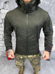 Тактическая куртка софтшел Kord  second generation  oliva ВТ4675
