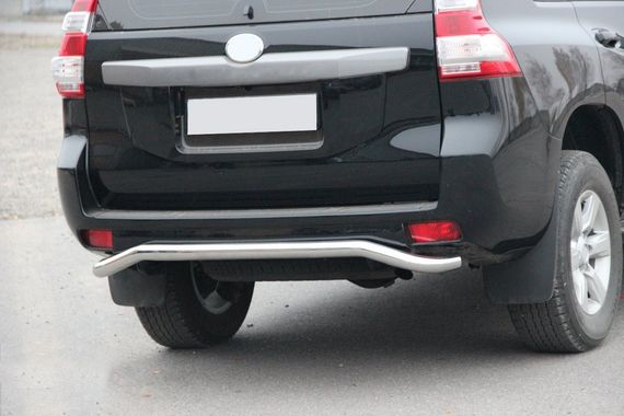Задня дуга AK008 (нерж) для Toyota Land Cruiser Prado 150 | Зображення 3