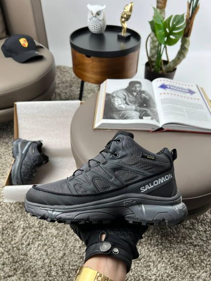 Мужские зимние кроссовки  Salomon XT-6 Grey Fur , Вьетнам 44 28 | Зображення 6