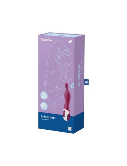Вібратор для точки А Satisfyer A-Mazing 1 Berry Sex Aura | Зображення 3
