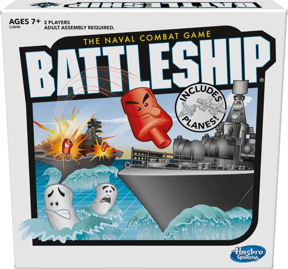 Настільна гра Морський бій з літаками Оригінал Hasbro Gaming Battleship with Planes