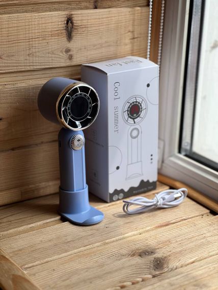 Вентилятор портативный настольный ручной fan AND LY-954 | Зображення 2