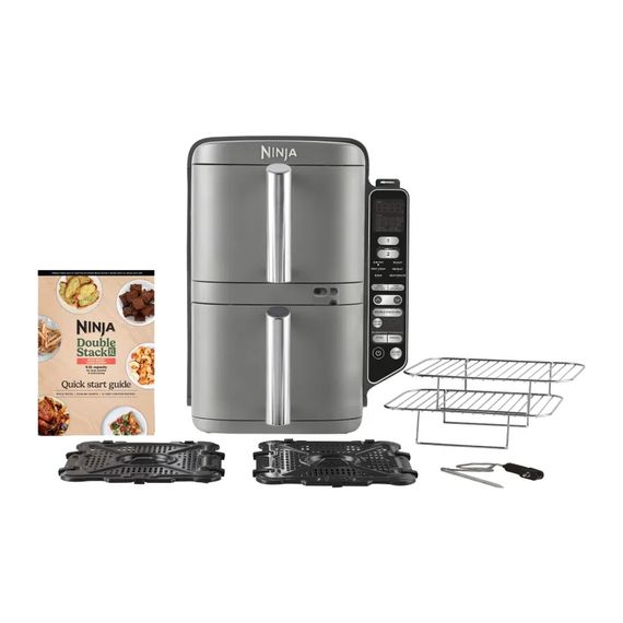 Мультипіч Ninja Double Stack XL 2-Level Hot Air Fryer 9,5 л with Smart Cook System (SL451EU) | Зображення 8