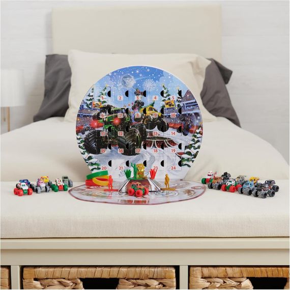 Адвент-календар Монстр джем Оригінал Monster Jam Mini Christmas Advent Calendar | Зображення 1