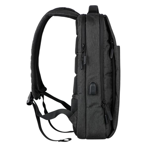 Рюкзак для ноутбука 2E Melange 16", чорний (2E-BPN9266BK) | Зображення 6