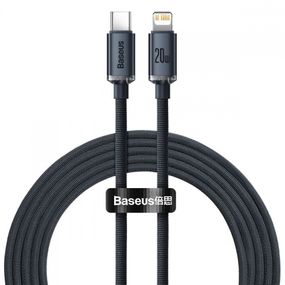 Кабель Baseus Crystal Shine Series Type-C to Lightning 20W (2m) black