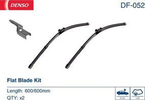 DF-052 DENSO - Комплект склоочисників Flat Blade Kit 600 / 600 мм