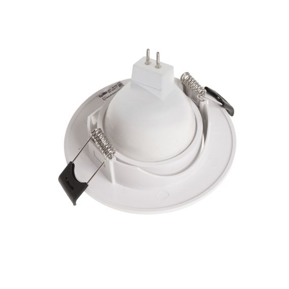Точечный светильник HDL-DT 98 GU5.3 WH MR16 (copy) | Зображення 5