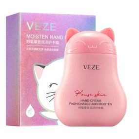 Крем для рук Veze Moisten Hand Cream Pink з екстрактом полуниці та бергамоту