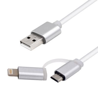 Дата кабель USB 2.0 AM to Micro 5P&amp;Lightning 1.0m Vinga (USBAMMICRO&amp;Lightning-1.0) (USBAMMICRO&amp;Lightning-1.0) | Зображення 5
