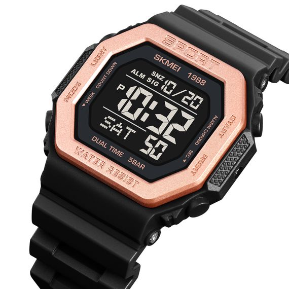 Чоловічий годинник Skmei 1988RG Rose-Gold | Зображення 1