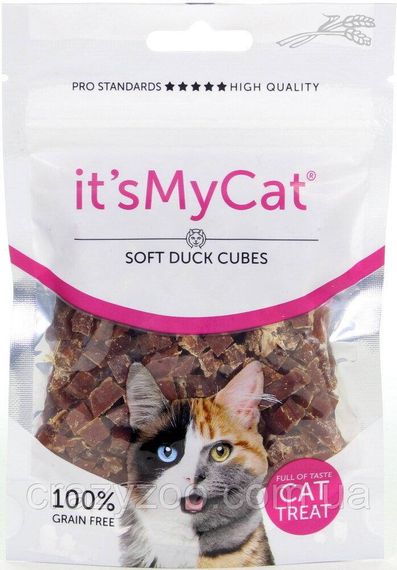 Лакомство для котов It's My Cat Soft Duck Cubes кубики из утки 50 г IMC45500