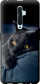 Чохол на Oppo Reno 2Z Димчастий кіт "825b-1867-2448"