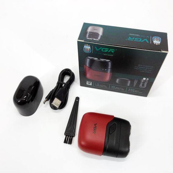 Профессиональный шейвер-электробритва VGR, Портативная мужская бритва на аккумуляторе AI-31 | Зображення 9