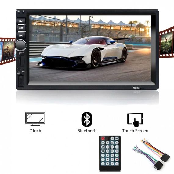Автомагнитола XPRO 7" сенсорный экран Bluetooth с пультом управления (MER-11023_2346) | Зображення 2