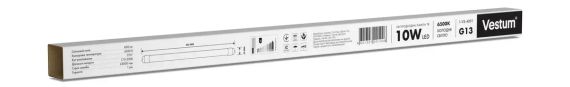 Світлодіодна лампа T8 600 мм 10W 850Лм 6500K 175-250V G13 1-VS-4001 | Зображення 3