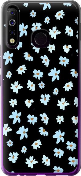 Чехол на Tecno Spark 4 KC2 Цветочный "4900u-2406-17620"