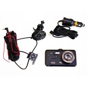 Автомобільний відеореєстратор на дві камери. Відеореєстратор із сенсорною панеллю.   знижка