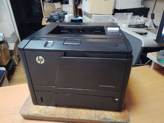 Принтер HP LaserJet Pro 400 M401a / лазерная монохромная печать / 1200x1200 dpi / 33 стр/мин / A4 / USB 2.0 б/у | Зображення 2