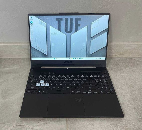 Игровой ноутбук Asus TUF Gaming F15 FX517Z / 15.6" (1920x1080) IPS / Intel Core i7-12650H (10 (16) ядер по 3.5 - 4.7 GHz) / 16 GB DDR5 / 512 GB SSD / nVidia GeForce RTX 3070, 8 GB GDDR6, 256-bit / WebCam б/у | Зображення 1