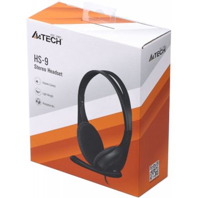 Наушники A4Tech HS-9 Black (HS-9 Black) | Зображення 3