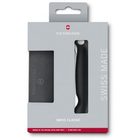Набір ножів Victorinox SwissClassic Cutting Board Set Black (6.7191.F3)
