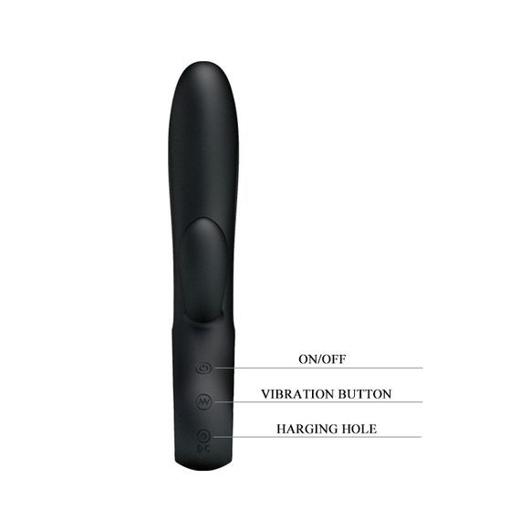 Вібратор - Pretty Love Elmer Vibrator Black | Зображення 4