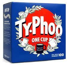 Черный английский чай в пакетиках Ty-Phoo One Cup, Великобритания, 100 пакетов