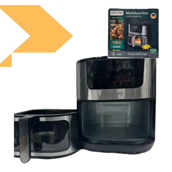 Вакуумна фритюрниця 12.5 л 4200 Вт Rainberg RB-2287 (44994-RB-2287_2475) | Зображення 3