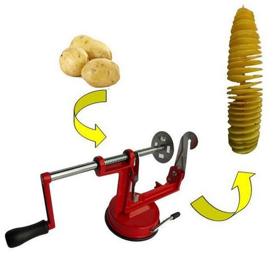 Машинка для резки картофеля спиралью SPIRAL POTATO SLICER | Зображення 4