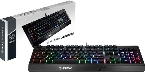 Геймерская клавиатура MSI Vigor GK20 UA (VIGOR_GK20_UA) | Зображення 7