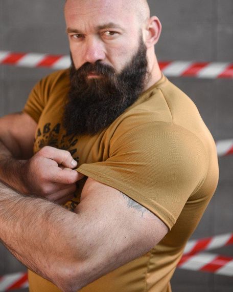 Тактична футболка потоотводящая SABUR ЛОГО КАЙОТ ВТ6826 | Зображення 4