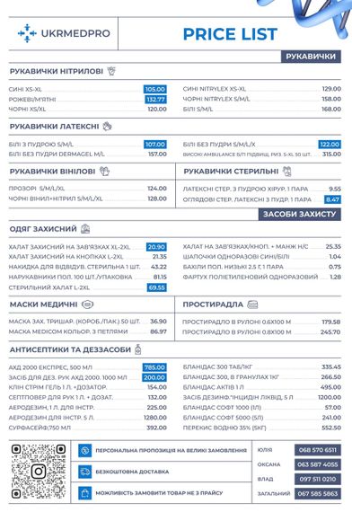 МАРЛЯ ВІДРІЗ МАРЛЕВИЙ НЕСТЕРИЛЬНИЙ 2 м х 90 см тип №17 ЕКОБИНТ | Зображення 1