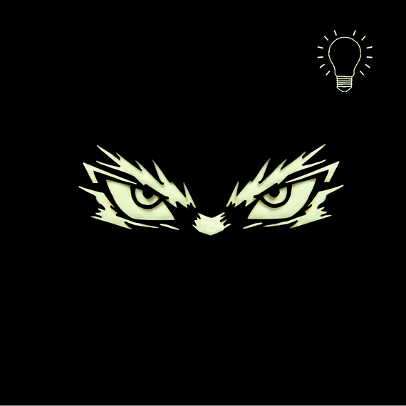 Патч Camotec Очі Сови(2.5*8) Піксель/Люмін (8905) | Зображення 2