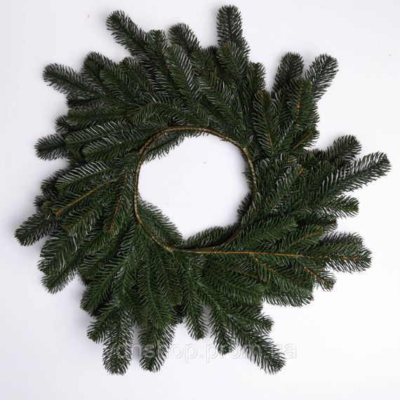 Искусственный рождественский венок Зеленый Праздничный 60 см TD-VINGR | Зображення 4