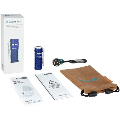 Фонарь Olight Baton 4 Regal Blue | Зображення 1