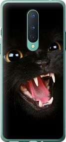 Чехол на OnePlus 8 Чёрная кошка "932u-1902-17620"