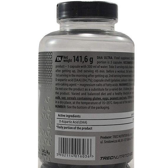 Комплексный тестостероновый препарат Trec Nutrition DAA Ultra 120 Caps | Зображення 1