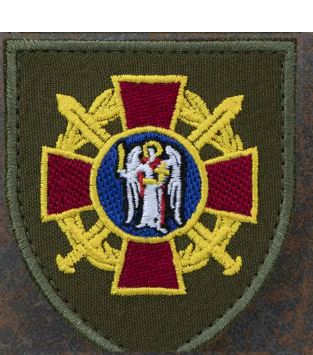 Шеврон Киевский ТЦК (пиксель)