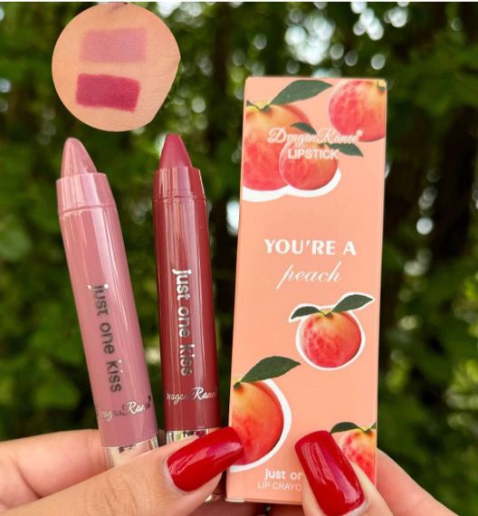 Набір помад-олівцем для губ Dragon Ranee Lipstick. Персик