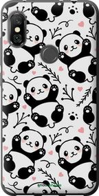 Чохол на Xiaomi Redmi Note 6 Pro Панди "4318t-1551-2448"